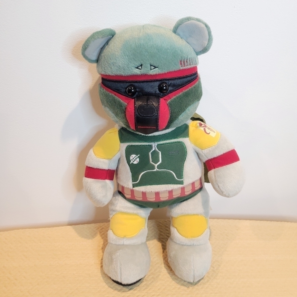 Build a bear star wars Boba fett bear plush